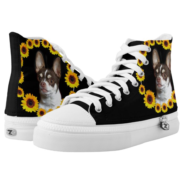 sunflower tennis shoes