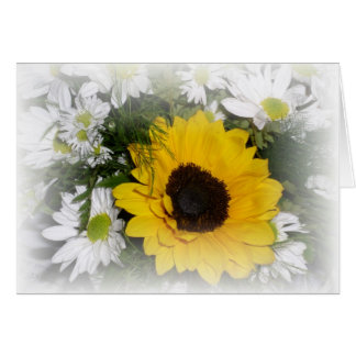 sunflower and daisies cards
