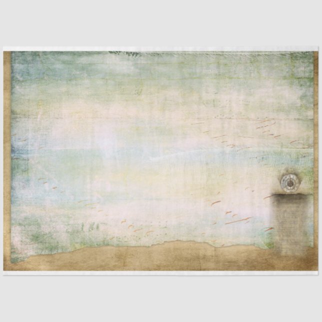 Sunflower and Dragonfly Series Design 13 Tissue Paper (Front)