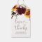 Sunflower and Roses Burgundy Bridal Shower Favor
