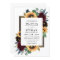 Sunflower and Roses Burgundy Red Navy Blue Wedding