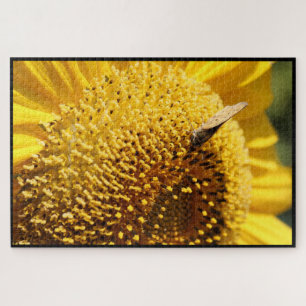 Sunflower and Skipper Butterfly Puzzle