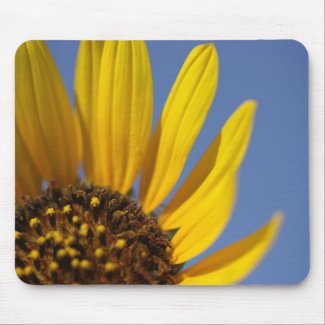 Sunflower and Sky Mouse Pad