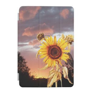 SUNFLOWER AND SUMMER SUNSET iPad MINI COVER
