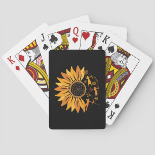 Sunflower Archery Poker Cards