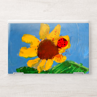 Sunflower "Art by Kids" HP Laptop Skin
