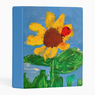 Sunflower "Art by Kids" Mini Binder