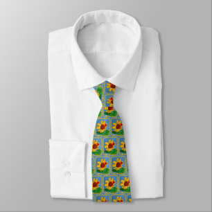 Sunflower "Art by Kids" Neck Tie