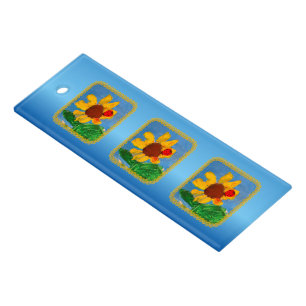 Sunflower "Art by Kids" Ruler