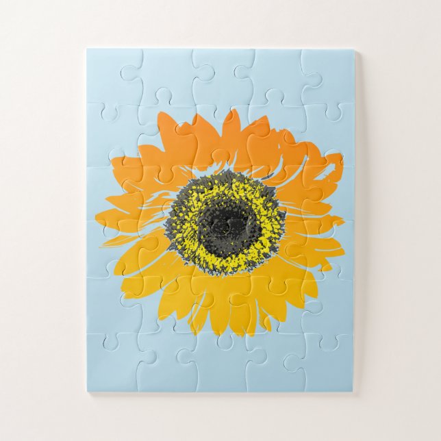 SUNFLOWER ART JIGSAW PUZZLE (Vertical)