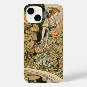 Sunflower Art Nouveau Garden Grasset Woman Case-Mate iPhone 14 Case