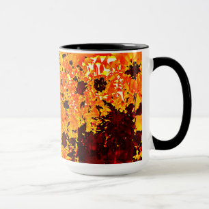 Sunflower Art Painting Mugs