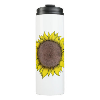 Sunflower Art Thermal Tumbler