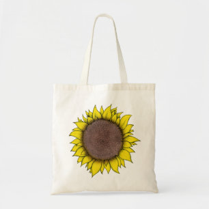 Sunflower Art Tote Bag