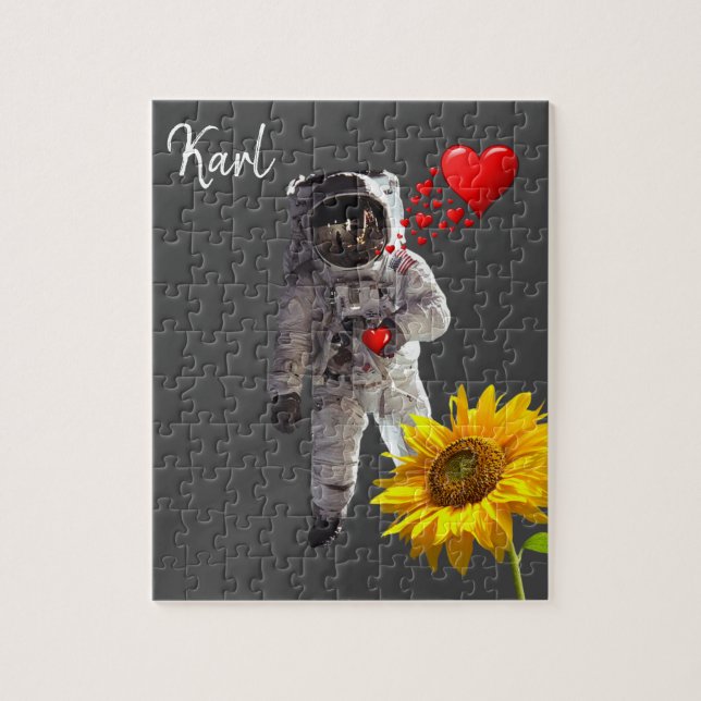 Sunflower Astronaut Puzzles (Vertical)