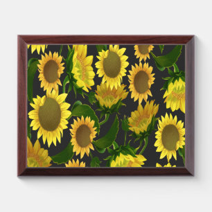 Sunflower Award Plaque
