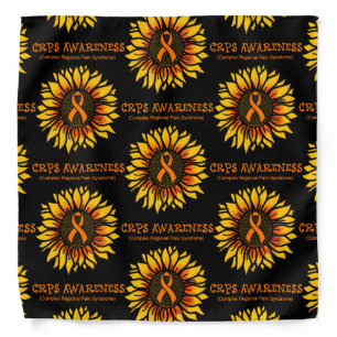 Sunflower/Awareness...CRPS Bandana