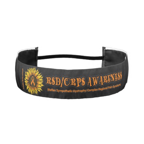 SunflowerAwarenessRSDCRPS Athletic Headband