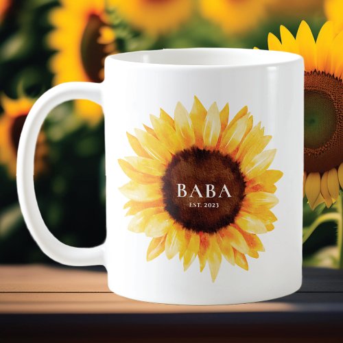 Sunflower Baba Coffee Mug