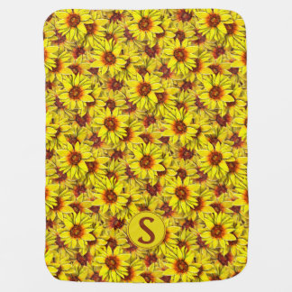 Sunflower Baby Blanket