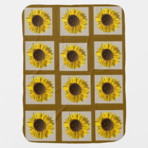 Sunflower Baby Blanket