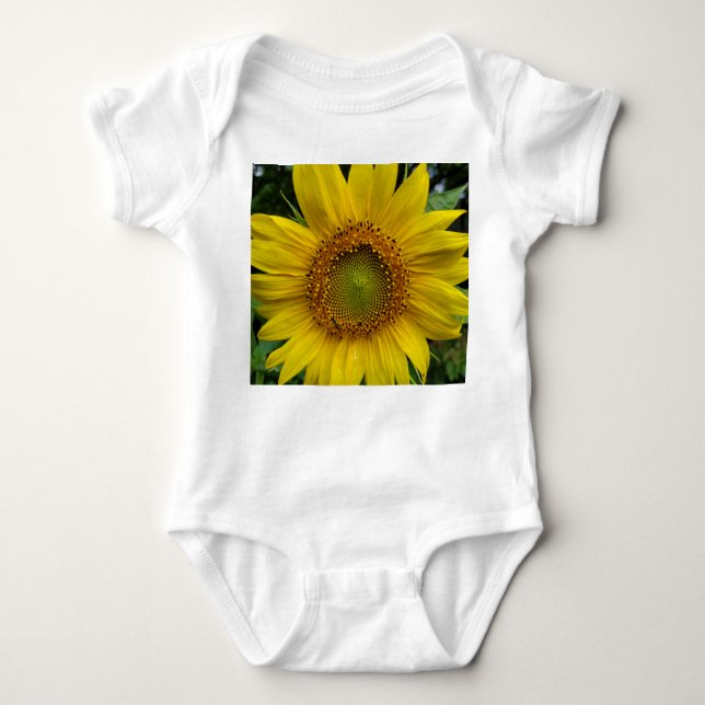 Sunflower Baby Bodysuit (Front)