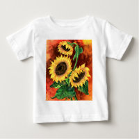 Sunflower Baby T-Shirt
