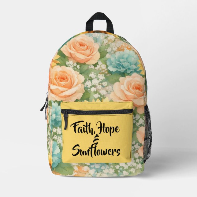 Sunflower Backpack (Front)