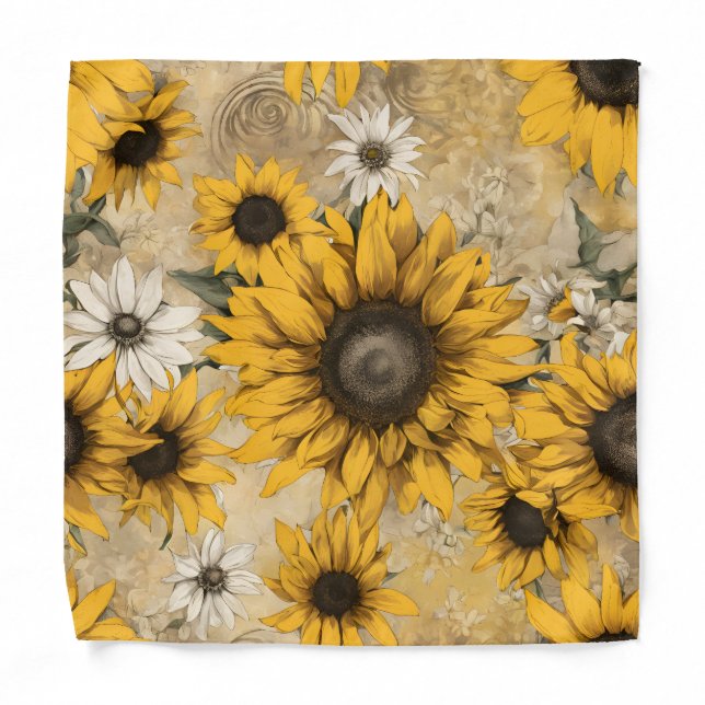 Sunflower Bandana (Front)