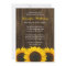 Sunflower Barn Wood Bridal Shower