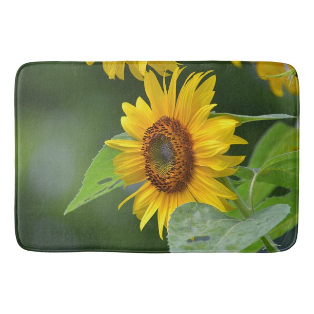 Sunflower Bath/Kitchen Mat (Front)