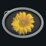Sunflower bbcna belt buckle<br><div class="desc">Sunflower - A single sunflower photographed against a black background.

© Alan Harman Photography 2013. All Rights Reserved.
www.alanharmanphotography.com

230318
belt buckle</div>