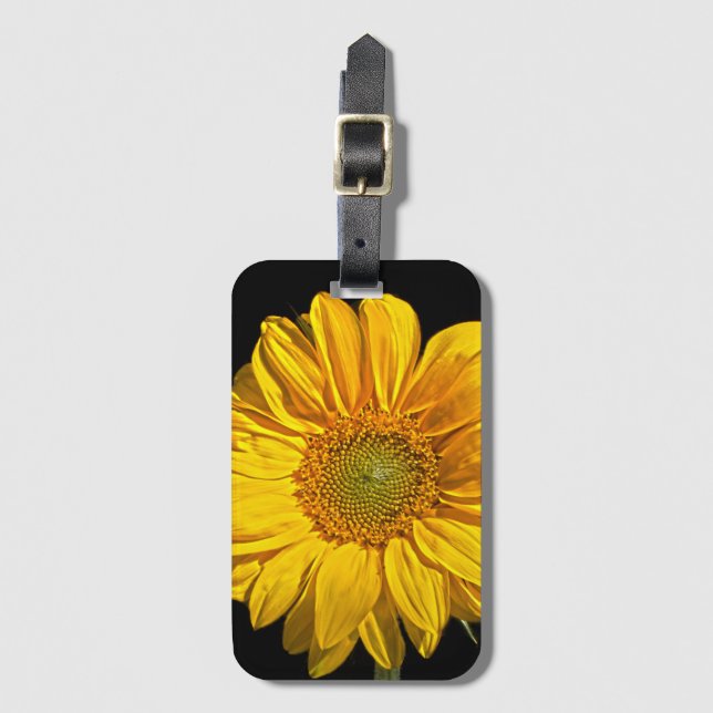 Sunflower bc ltcnm luggage tag (Front Vertical)