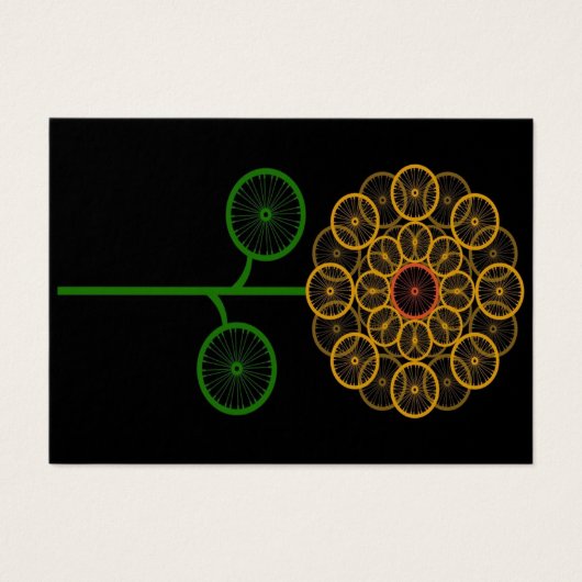 Sunflower Beautiful Bicycle- Funny Birthday Gift (Front)