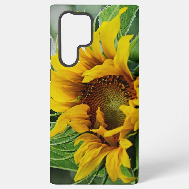 Sunflower Beautiful Portrait Samsung Galaxy Case (Back)
