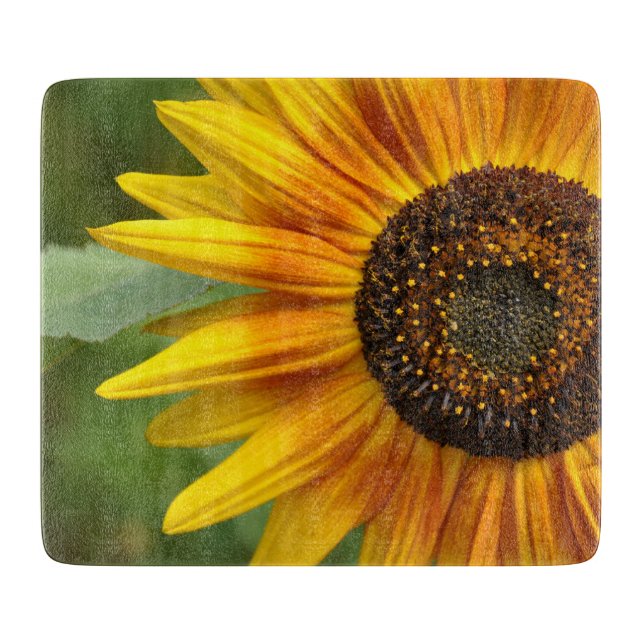 Sunflower beauty          cutting board (Front)