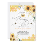 Sunflower Bee Baby Shower Parents To Bee