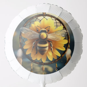 Sunflower Bee Dreamcatcher,  Balloon
