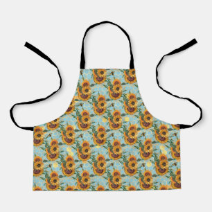 Sunflower Bee Hive Honeycomb Golden Apron