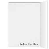 Sunflower Before Bloom (Inside (Left))