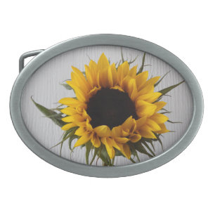 Sunflower Belt Buckle