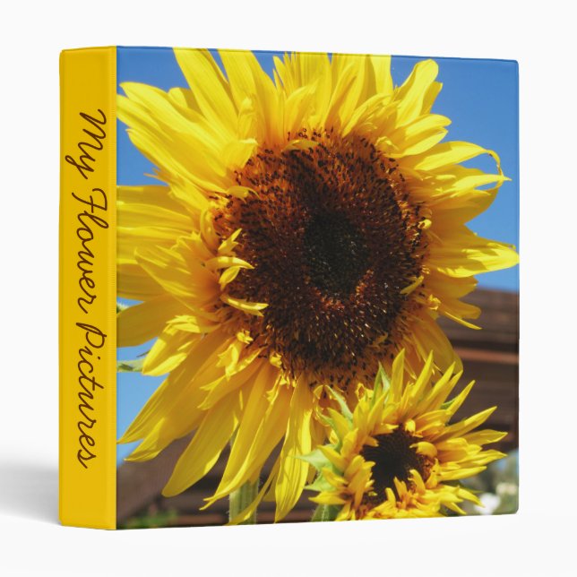 Sunflower Binder (Front/Spine)