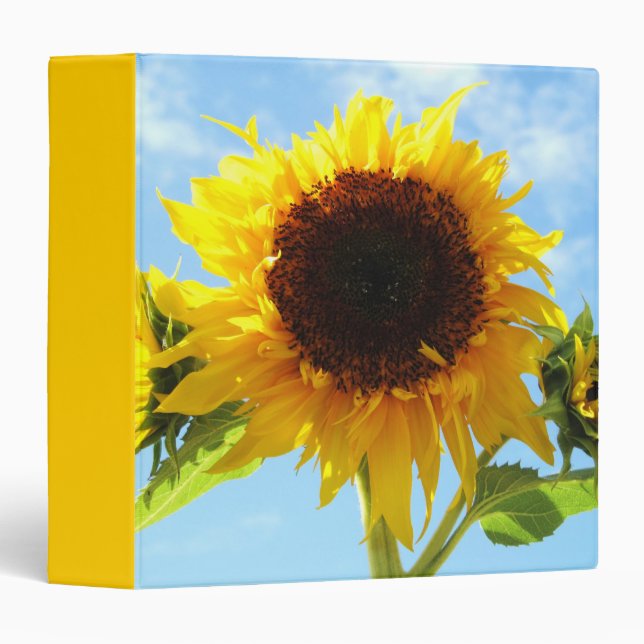 Sunflower Binder or Scrapbook (Front/Spine)
