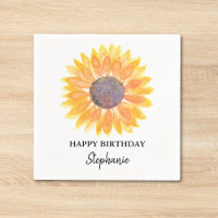 Sunflower Birthday Party