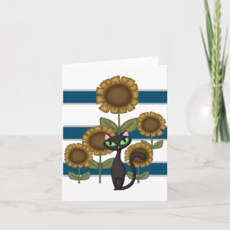 Sunflower Note Cards and Greeting Cards