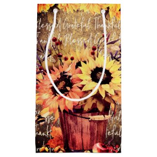 Sunflower Blessings Gratitude Thanksgiving Small G
