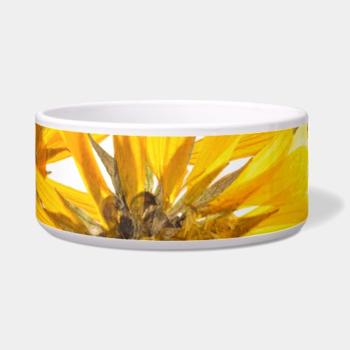 Sunflower Bliss  Beautiful yellow Floral print Bowl