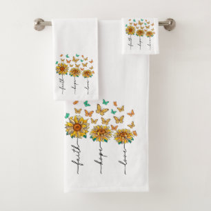 Sunflower Bliss Towel Trio