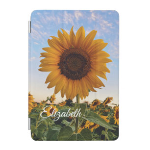 Sunflower Bloom Inspiration - Custom Nature Floral iPad Mini Cover