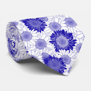 Sunflower Blue  Neck Tie